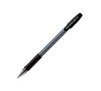 Pilot - Boligrafo bps-gp negro -sujecion de caucho -tinta base de aceite -con capuchon (12 unidades)