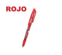 Pilot-bolígrafo original de Gel borrable varillas de recarga borrables tinta azul, negra y roja fespu shop Red