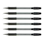PILOT - BOLÍGRAFO PILOT BPS-GP PACK 6-12U AZUL,ROJO,NEGRO CALIDAD GARANTIZADA Black 6u