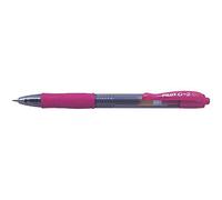 Pilot Bolígrafo roller de gel G207 punta 0,7 mm Rosa Pack 12 unidades