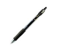 Pilot Pen Bolígrafo G2 – Tinta de gel 0,7 mm – Retráctil – Negro – Pack 12 – Para niños