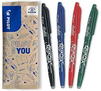 Pilot – Bolígrafos FriXion Ball 07 – Borrable (tinta termosensible) – Caja 4 colores punta media
