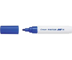 Pilot CF6 MARC.ACQU, rotulador permanente, color azul, 1 unidad, Azul, Azul, Blanco, Punta cónica, 4,5 mm, Mediano