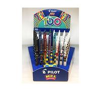 PILOT Expositor 48 bolígrafos V5/G-2 colores surtidos 100 aniversario NEMIKA1