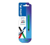 Pilot FriXion Ball - Recambio para bolígrafo borrable (4 colores, punta fina, 0,5 m), color verde