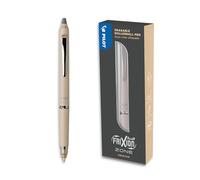 Pilot Bolígrafo retráctil Frixion Ball Zone - Borrable, tinta negra, punta media - Beige caja regalo