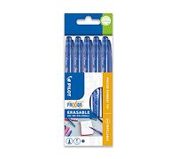 Pilot Bolígrafo roller Frixion - tinta borrable punta 0,5 mm 5 unidades azul