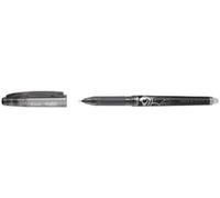 Pilot Pen Bolígrafo roller Frixion – tinta borrable, punta 0,5 mm, 5 unidades, color negro