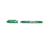 Pilot Bolígrafo Frixion borrable 0,7 mm, grip antifatiga Verde 12 unidades