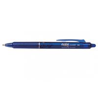 Pilot Frixion Clicker, bolígrafo de gel retráctil, azul, azul, plástico, de alto rendimiento, con goma de borrar