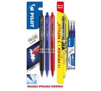 Pilot FriXion Clicker Bolígrafos mclick 07 Bonuspack 3LightRefillset
