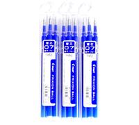 Pilot Frixion Gel Ink Pen Refill 07, Blue(LFBKRF30F3L), 0.7mm, 3 Refills X 3 Pack/total 9 Refills(Japan Import) [Komainu-Dou Original Package] by Pilot