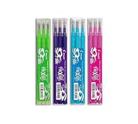 Pilot Frixion - Juego de minas de recambio para bolígrafos, 4 packs con 3 recambios cada uno, color Sortiert Zusatzfarben 1