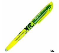 Pilot FriXion Light, juego de 12 bolígrafos, amarillo, , amarillo, plástico, 3,6 mm