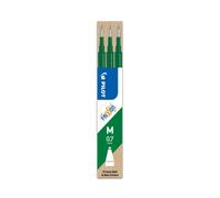 Pilot Frixion · Pack 3 Bolígrafos · Verde · Tinta Borrable