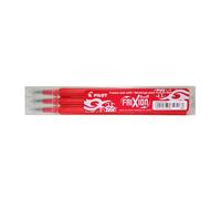 Pilot Pen Recambios para bolígrafo Frixion Ball 0,7 Rojo 3 unidades