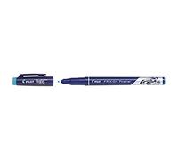 PILOT FriXion - Rotulador de punta fina (punta de 1,3 mm, borrable, 12 unidades), color azul claro