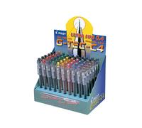 Pilot g-tec c4 expositor de 60 boligrafos de gel - extra fino - recarg