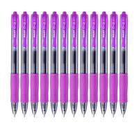 Pilot G2 07 Bolígrafo Retráctil Tinta de Gel Punta 0,7mm Recargable Color Rosa (Pack de 12 Uds.)