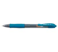 Pilot Pen Bolígrafo de gel retráctil G2 0,7 mm turquesa y azul claro