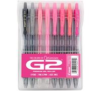 Pilot G2 Premium - Bolígrafos de gel de alta calidad, inspirados en la película, paquete de 8 unidades, punta fina de 0,7 mm, varios colores