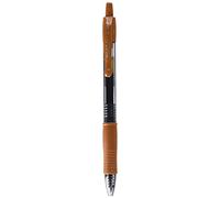 Pilot G207 - Bolígrafo de bola retráctil marrón (0.7 mm, trazo fino, paquete de 12)