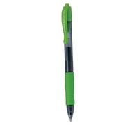 Pilot G207 - Bolígrafo roller de gel (0,7 mm, 12 unidades), color verde