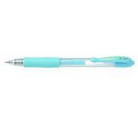 Pilot Pen Bolígrafo roller G207 – Tinta de gel retráctil, punta 0,7 mm, azul pastel