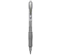Pilot G207 - Bolígrafo roller de gel (retráctil, punta de 0,7 mm), color plateado