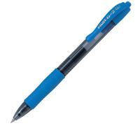 Pilot G207 - Lote de 12 bolígrafos (tinta de gel, punta fina de 0,7 mm), color azul
