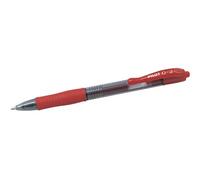 Pilot Pen Bolígrafo de gel G210 Retráctil Tinta roja 043101202