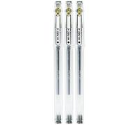 Pilot Hi-Tec-C 025 - Bolígrafo de tinta de gel, Ultra fina - 0.25 mm, Negro, lh-20 C25-b, 3 unidades