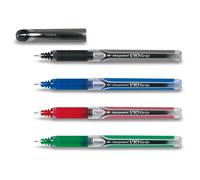 Pilot Hi-Tec V10 - Bolígrafo de punta de aguja (6 unidades), color verde
