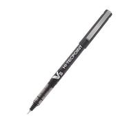 Pilot - Hi-Tecpoint V5 - Bolígrafo Roller Tinta Liquida - Negro - Punto Fino - (Caja 12 unidades)
