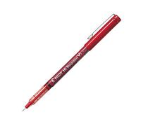 Pilot - Hi-Tecpoint V5 - Bolígrafo Roller Tinta Liquida - Rojo - Punto Fino - (Caja 12 unidades)