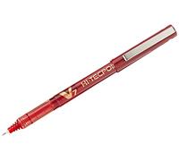 Pilot boligrafo de tinta líquida v7 hi-tecpoint rojo 0,5 mm (12 unida