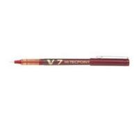 Pilot Bolígrafo Hi-Tecpoint V7 0,5 mm tinta líquida Rojo Caja 12 unidades