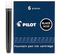 Pilot IC-50 Negras - Cartuchos para bolígrafos Pluma estilográfica 6 Piezas