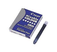 Pilot - Juego de 3 cajas de 6 cartuchos de tinta para bolígrafo Parallel Pen, azul