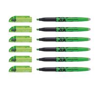 PILOT Juego de 6 rotuladores FriXion Light 3,8 mm, color verde