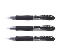 Pilot Pen bolígrafo gel G2 Pixie XS 12 unidades negro para niños