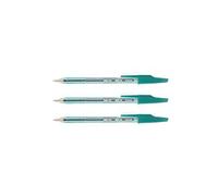 PILOT Lot de 3 Stylos à bille BP-S-F Fin Vert