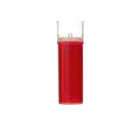 PILOT Lot de 6 Recharges V BOARD MASTER, couleur: rouge (343551 / WBS-VBM-R)