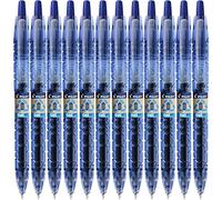 PILOT-Lote de 12 bolígrafos de tinta de gel B2P Pte media, 0,7 mm, línea de 0,4 mm, color azul