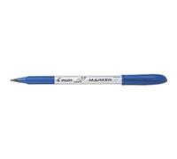 Pilot - Lote de 12 rotuladores CD-DVD Begreen punta media azul