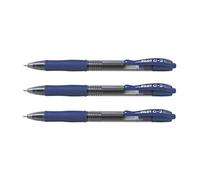 Pilot - Bolígrafo con tinta de gel G2 10 - Punta gruesa de 1 mm - Color azul
