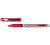 Pilot - Lote de 3 bolígrafos roller Hi-Tec v5-grip PTE Fine rojo