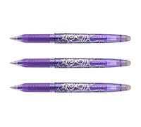 Pilot - Lote de 3 controladores bolígrafo Frixion Ball 05, color morado