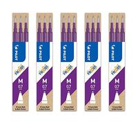 PILOT Lote de 5 juegos de 3 recambios friXion Ball (BLS-FR7), color morado