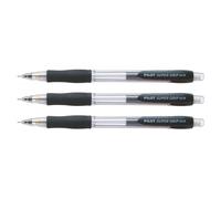 Pilot - Lote de 6 portaminas Super Grip H-185SL 0,5 mm, cuerpo negro